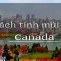 Múi Giờ Vn Và Canada